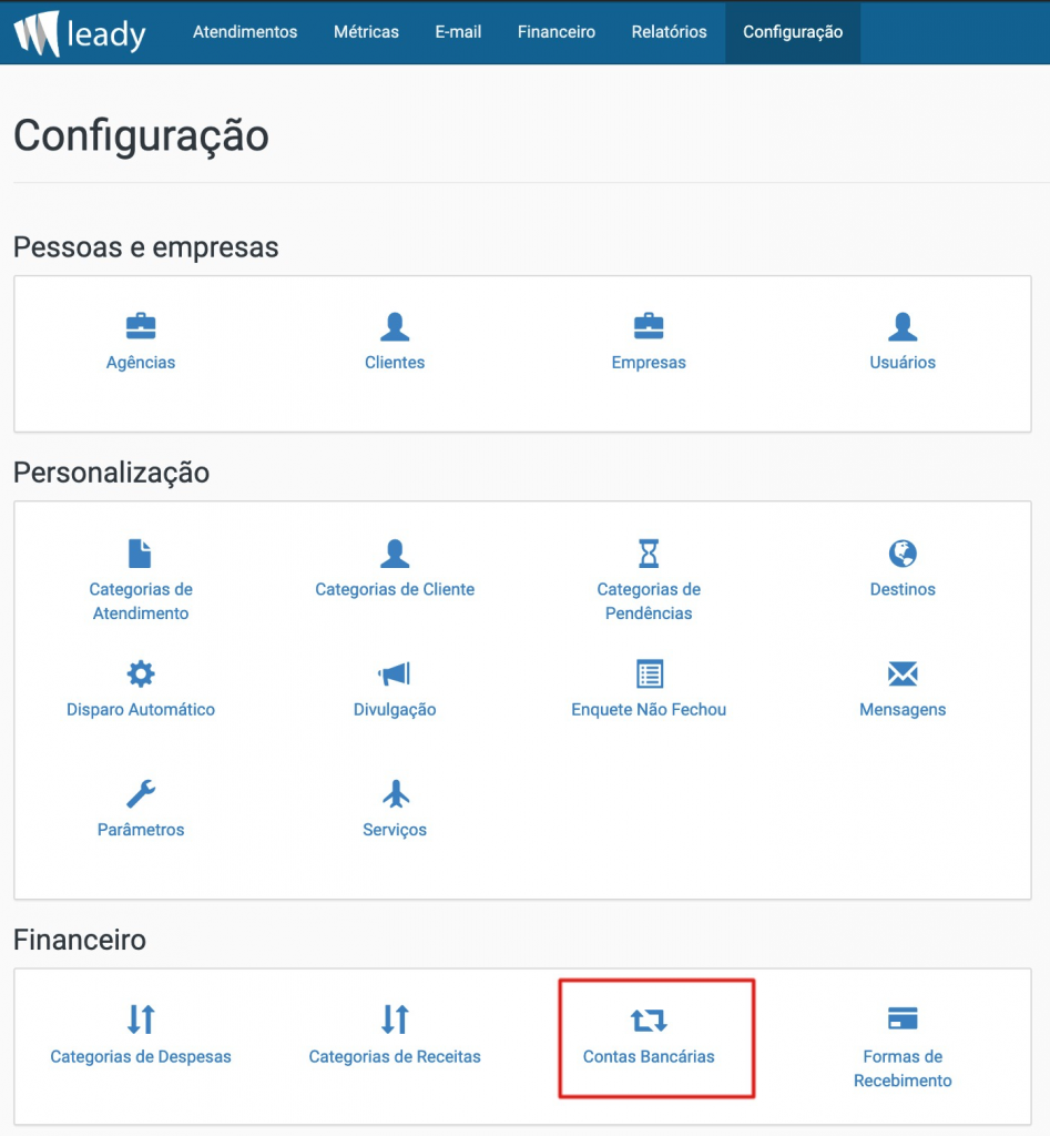 sistema-leady-configuração-contas-bancárias