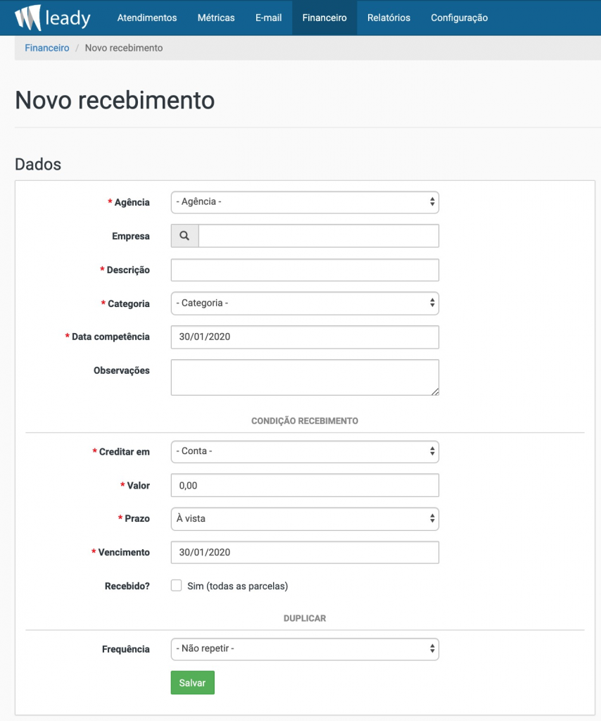 sistema-leady-formulário-de-cadastro-de-recebimento