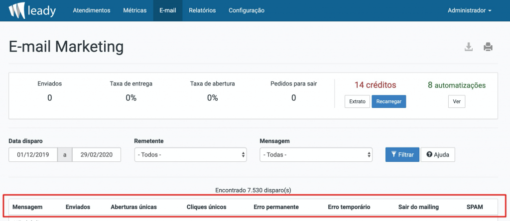 sistema-leady-relatório-de-disparos-email-marketing